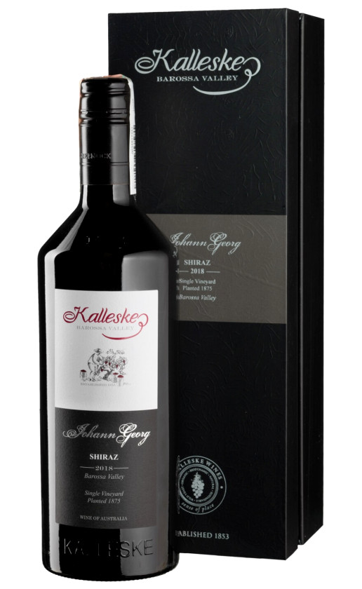 Wine Kalleske Johann Georg Shiraz 2018 Gift Box