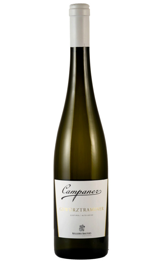 Wine Kaltern Caldaro Campaner Gewurztraminer Alto Adige 2012