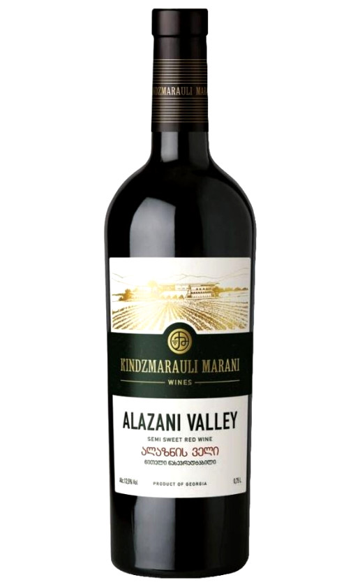 Вино Kindzmarauli Marani Alazani Valley red 2019