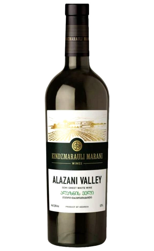 Wine Kindzmarauli Marani Alazani Valley White 2019