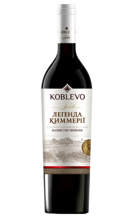 Wine Koblevo Selekt Legenda Kimmerii
