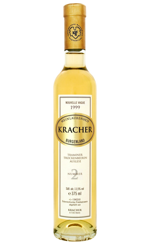 Wine Kracher Tba 2 Traminer Nouvelle Vague 1999
