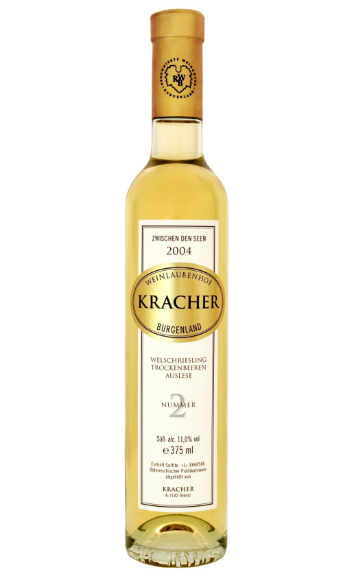 Wine Kracher Tba 2 Welschriesling Zwischen Den Seen 2004