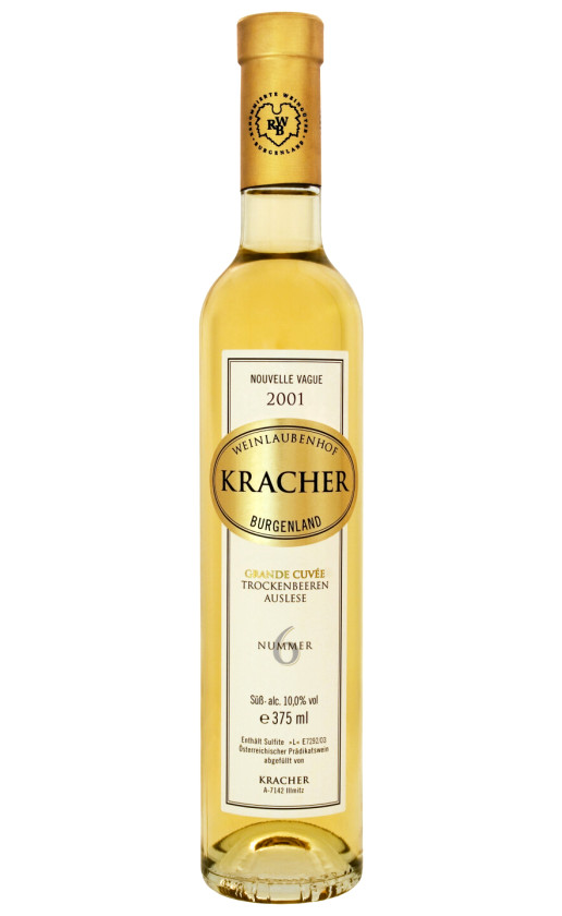 Wine Kracher Tba 6 Grande Cuvee Nouvelle Vague 2001
