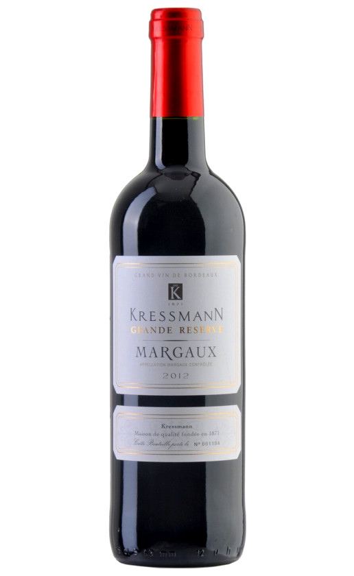 Wine Kressmann Grande Reserve Margaux 2012