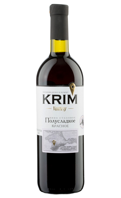 Вино Krim Valley Red Semi-Sweet