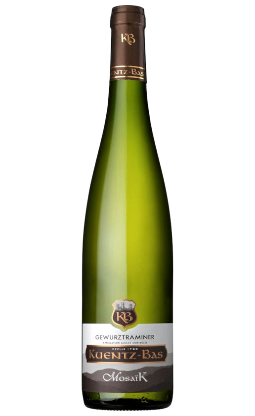 Wine Kuentz Bas Gewurztraminer Mosaik Alsace Grand Cru 2017