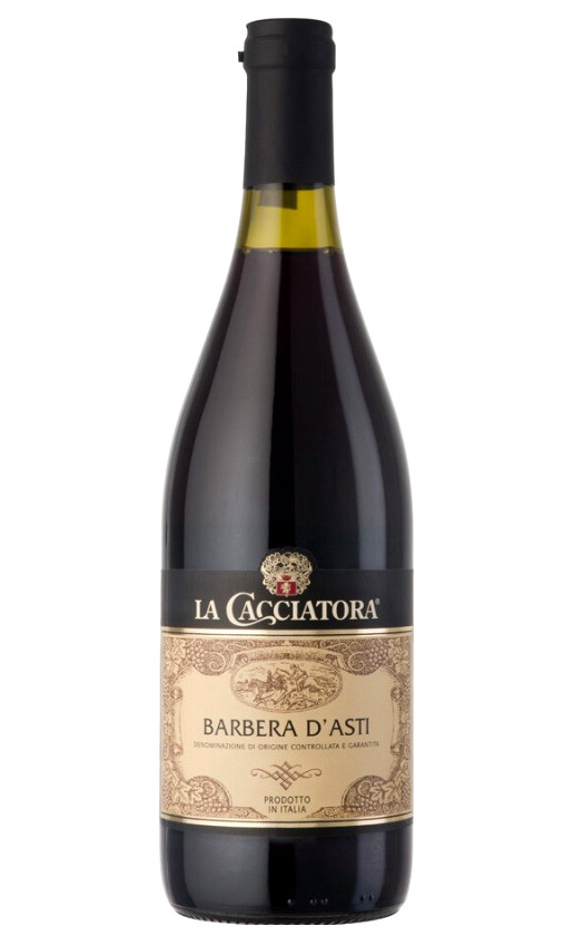 Wine La Cacciatora Barbera Dasti 2017
