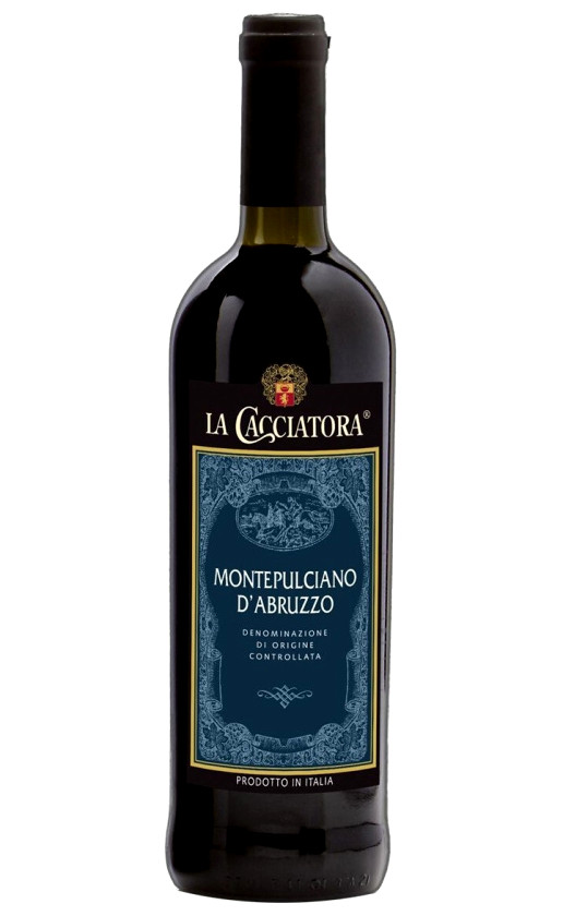 Wine La Cacciatora Montepulciano Dabruzzo 2018