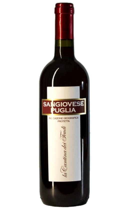 Wine La Cantina Dei Feudi Sangiovese Puglia