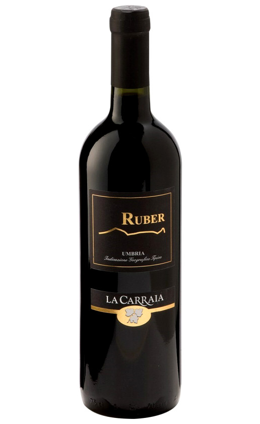 Вино La Carraia Ruber Umbria 2015