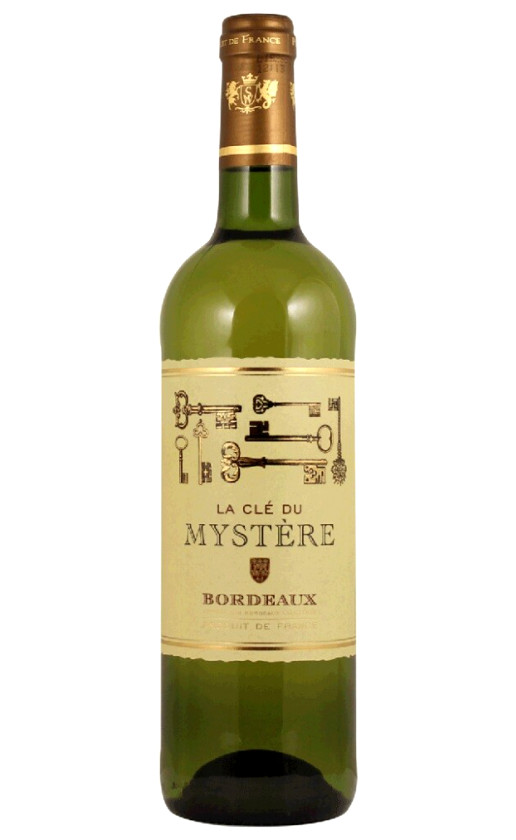 Wine La Cle Du Mystere Blanc Bordeaux 2019