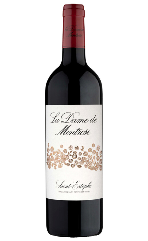 Вино La Dame de Montrose Saint-Estephe 2017