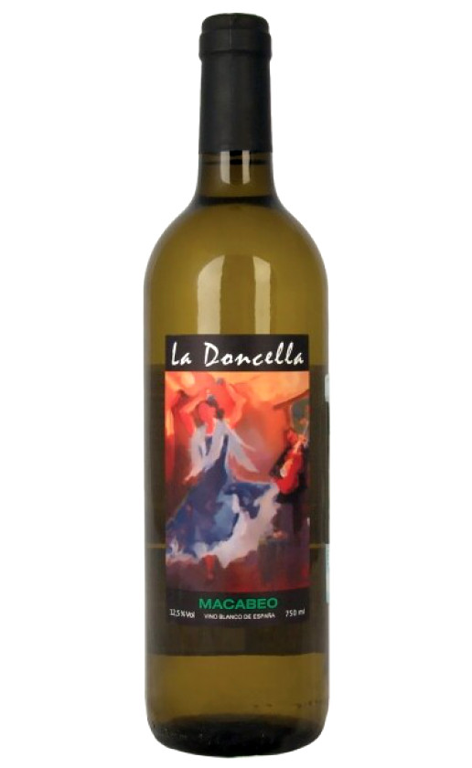 Wine La Doncella Macabeo 2008