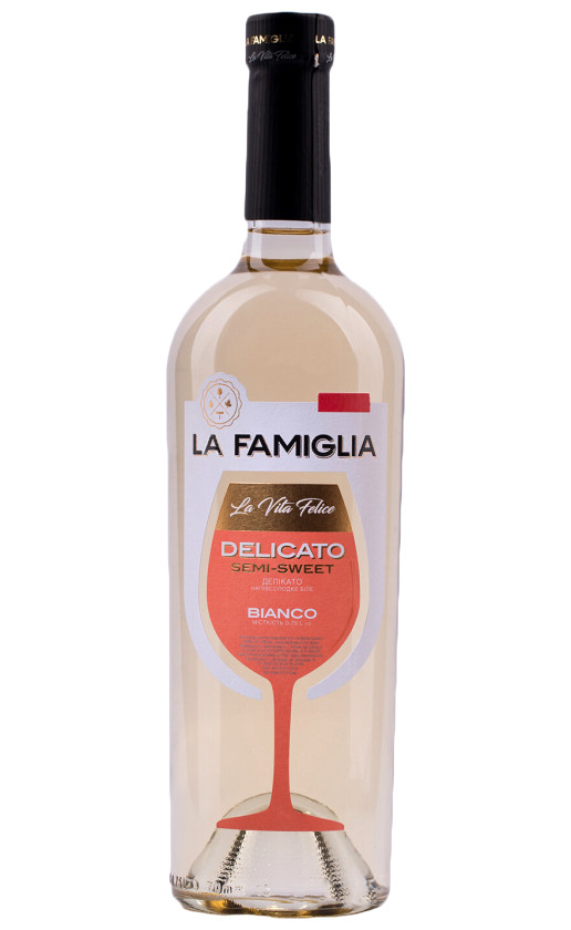 Wine La Famiglia Delicato Bianco Semi Sweet
