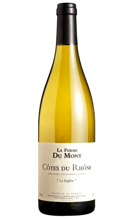 Wine La Ferme Du Mont La Truffiere Blanc Cotes Du Rhone 2018