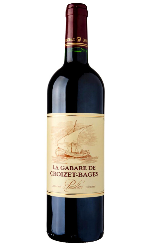 Wine La Gabare De Croizet Bages Pauillac 2014
