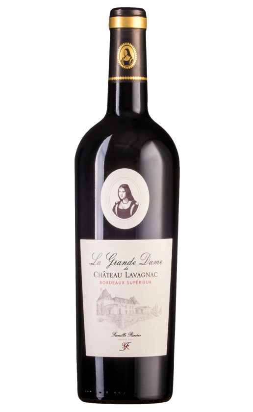 Вино La Grande Dame de Chateau de Lavagnac Bordeaux Superieur