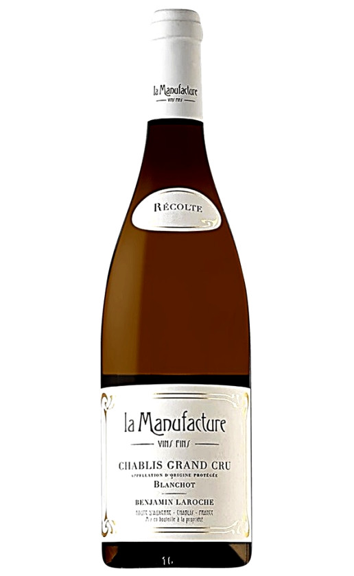 Вино La Manufacture Chablis Grand Cru Blanchot