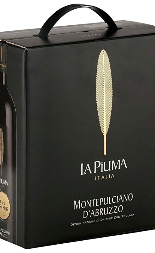 Wine La Piuma Montepulciano Dabruzzo Bag In Box