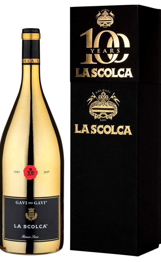 Wine La Scolca Gavi Di Gavi 2019 Gift Box Golden