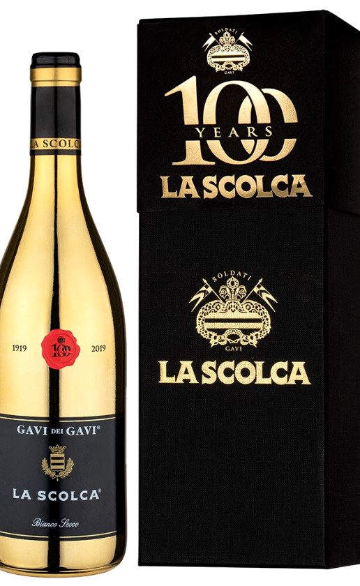 Wine La Scolca Gavi Di Gavi 2020 Gift Box Golden