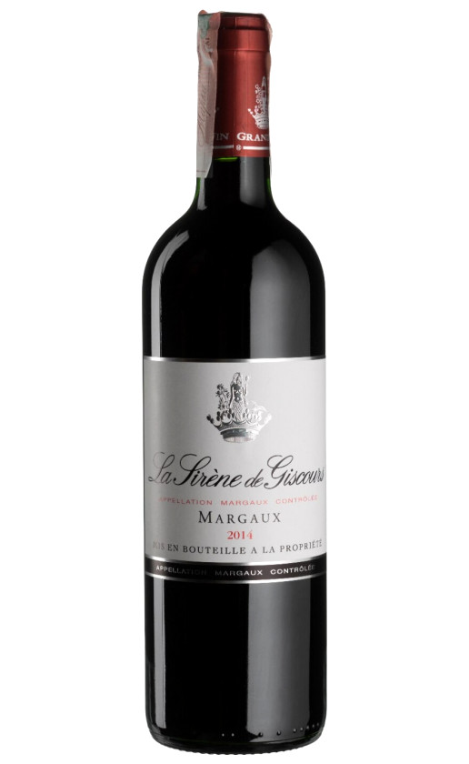 Вино La Sirene de Giscours Margaux 2014
