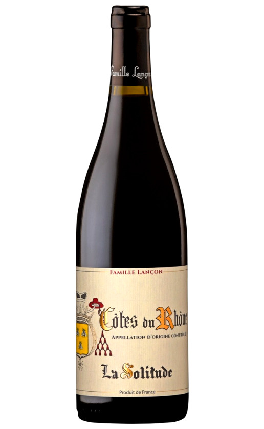 Вино La Solitude Rouge Cotes-du-Rhone 2019