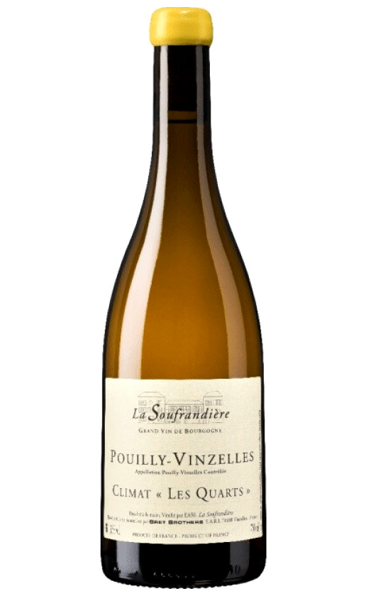 Вино La Soufrandiere Pouilly-Vinzelles Climat Les Quarts 2019