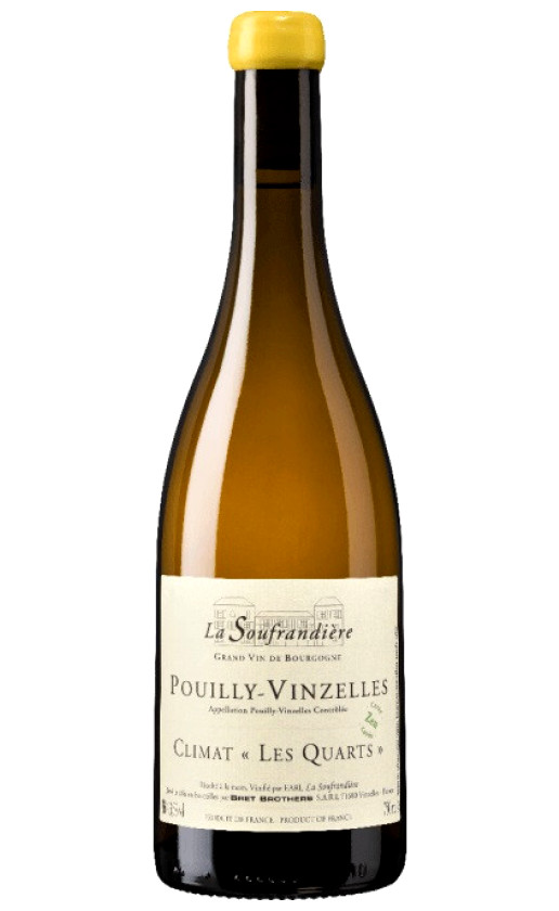 Вино La Soufrandiere Pouilly-Vinzelles Climat Les Quarts Cuvee Zen 2019