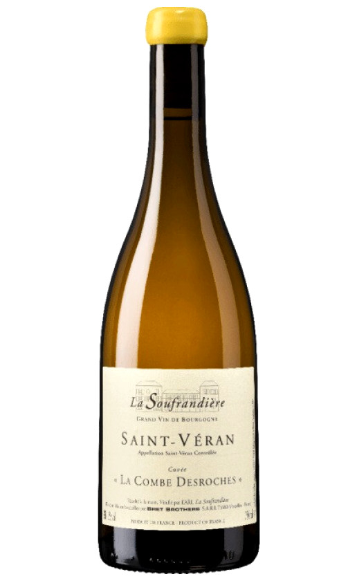 Wine La Soufrandiere Saint Veran Cuvee La Combe Desroches 2017