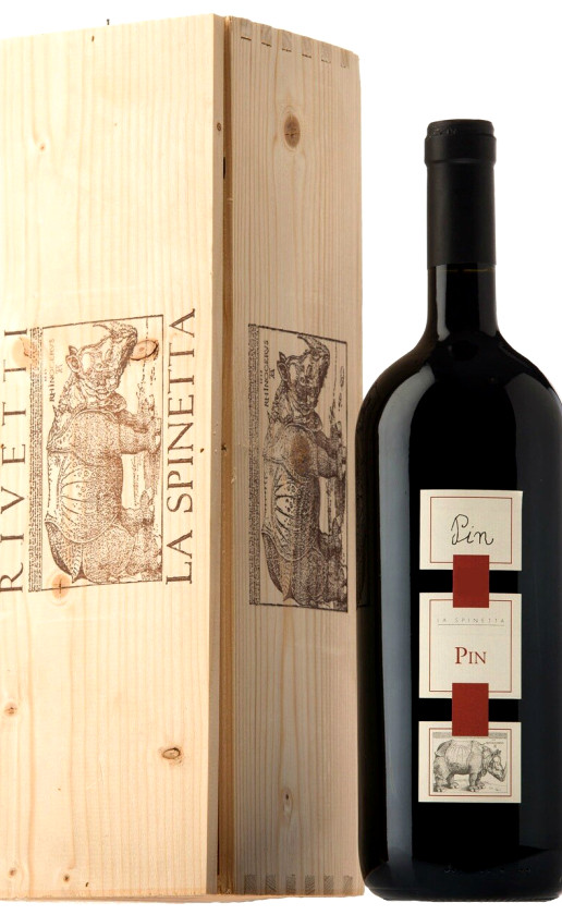 Вино La Spinetta Pin Monferrato Rosso 2006 wooden box