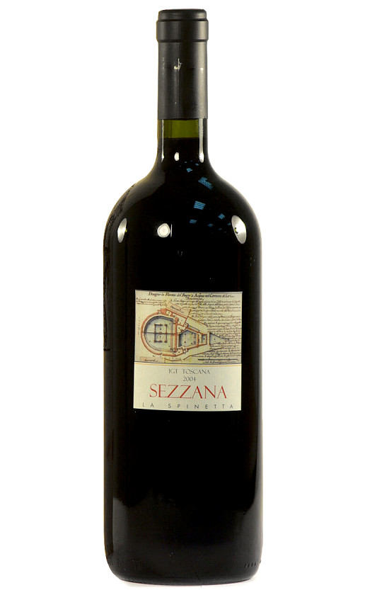 Wine La Spinetta Sezzana Toscana 2004