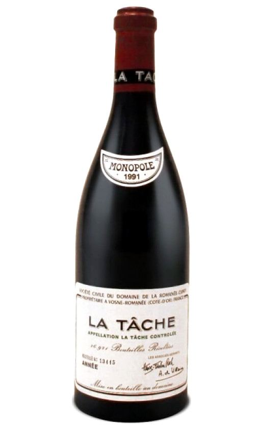 Wine La Tache 1991