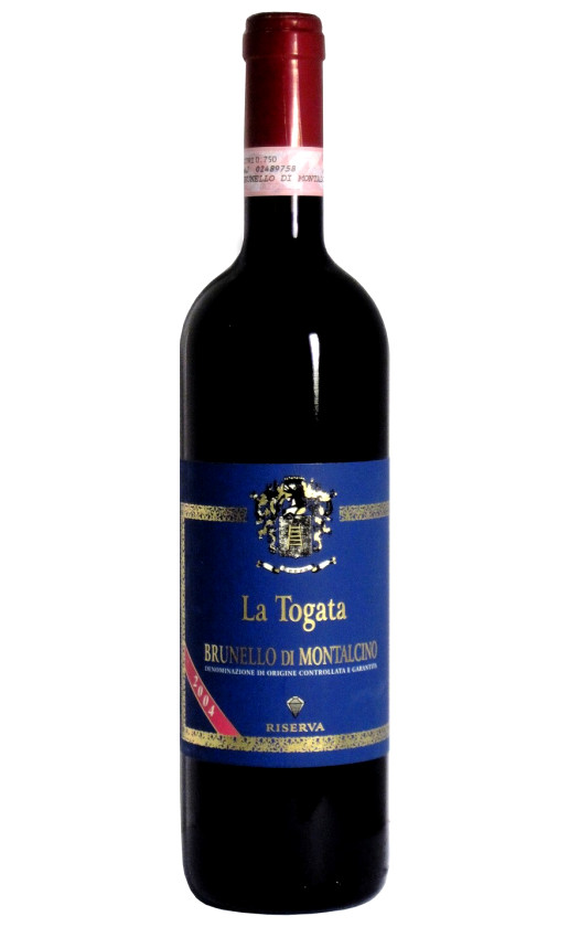 Вино La Togata Brunello di Montalcino Riserva 2004