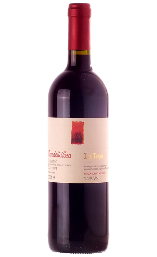 Wine La Tosa Terredellatosa Gutturnio Superiore 2014