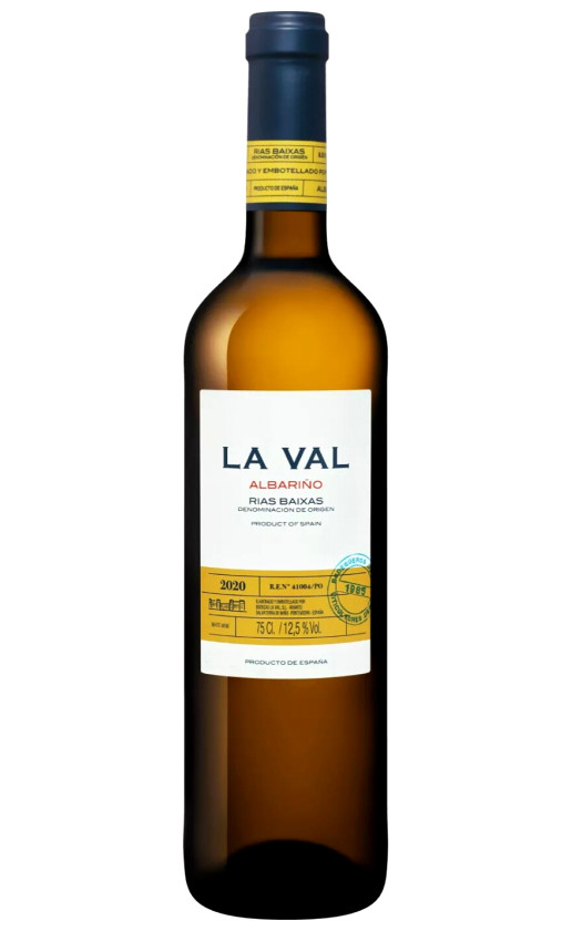 Вино La Val Albarino Rias Baixas 2020