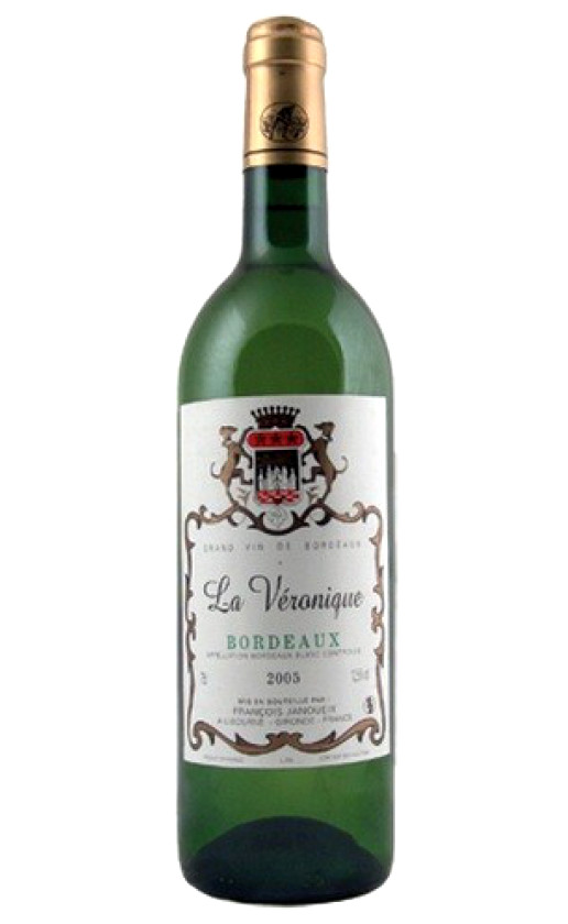 Wine La Veronique Blanc Bordeaux 2005