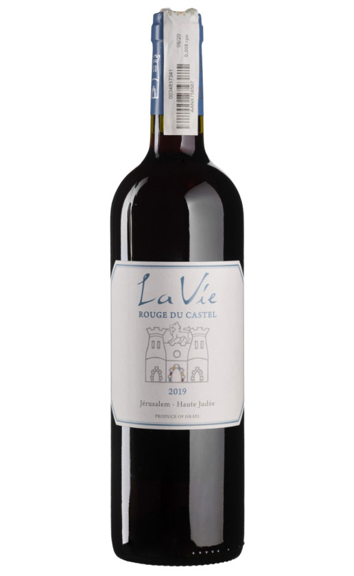 Вино La Vie Rouge du Castel 2019
