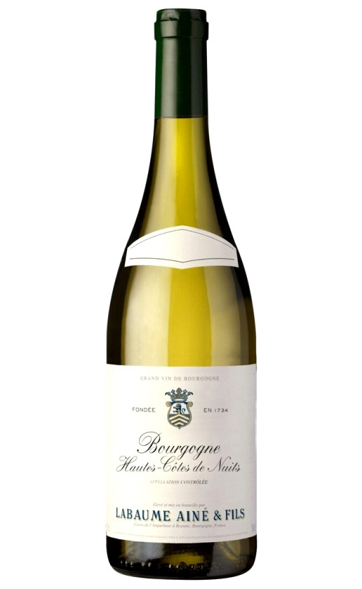 Wine Labaume Aine Fils Bourgogne Hautes Cotes De Nuits Blanc 2016