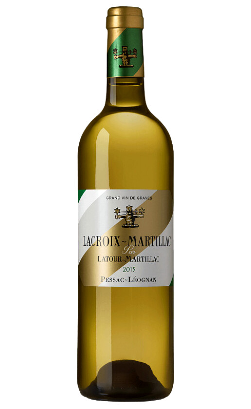 Wine Lacroix Martillac Blanc Par Latour Martillac Pessac Leognan 2015
