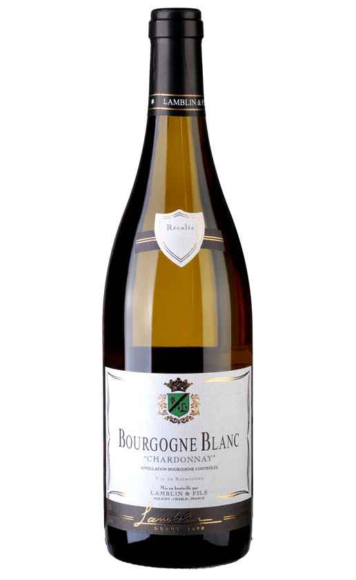 Вино Lamblin Fils Bourgogne Blanc Chardonnay 2019
