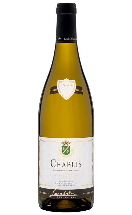 Wine Lamblin Fils Chablis 2019