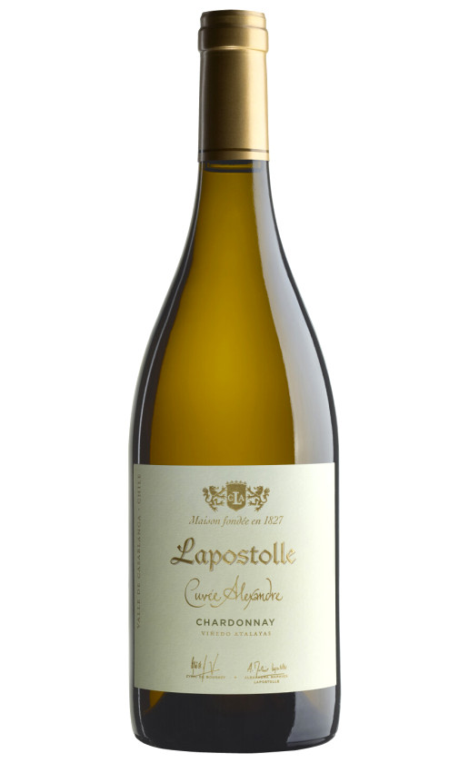 Вино Lapostolle Cuvee Alexandre Chardonnay 2015