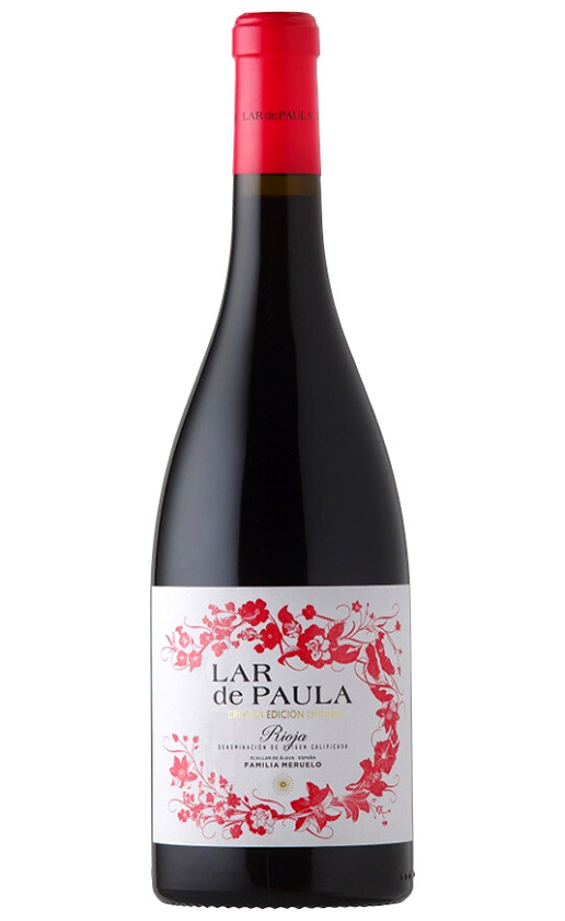 Wine Lar De Paula Crianza Edicion Limitada Rioja 2015