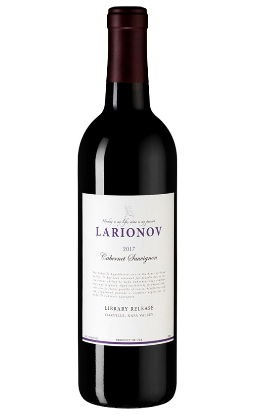 Wine Larionov Library Release Cabernet Sauvignon Oakville 2017