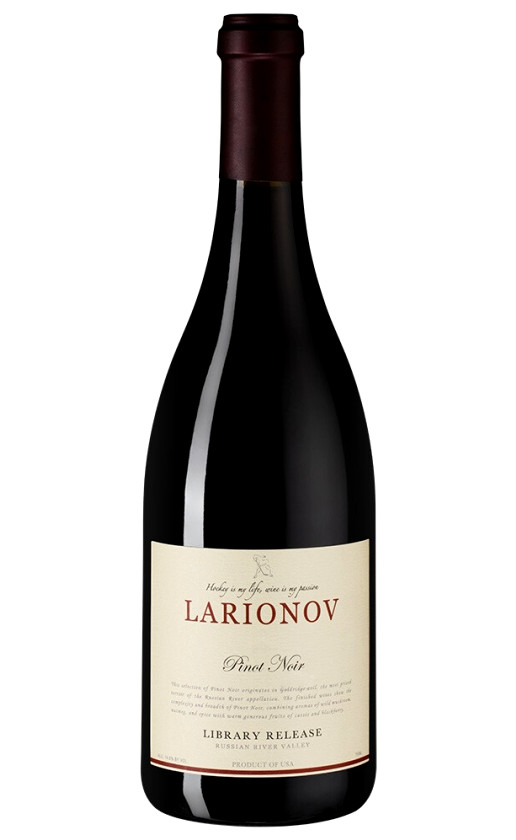 Larionov Library Release Pinot Noir 2013