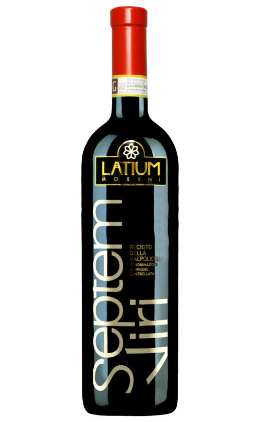 Wine Latium Morini Septemviri Recioto Della Valpolicella 2009