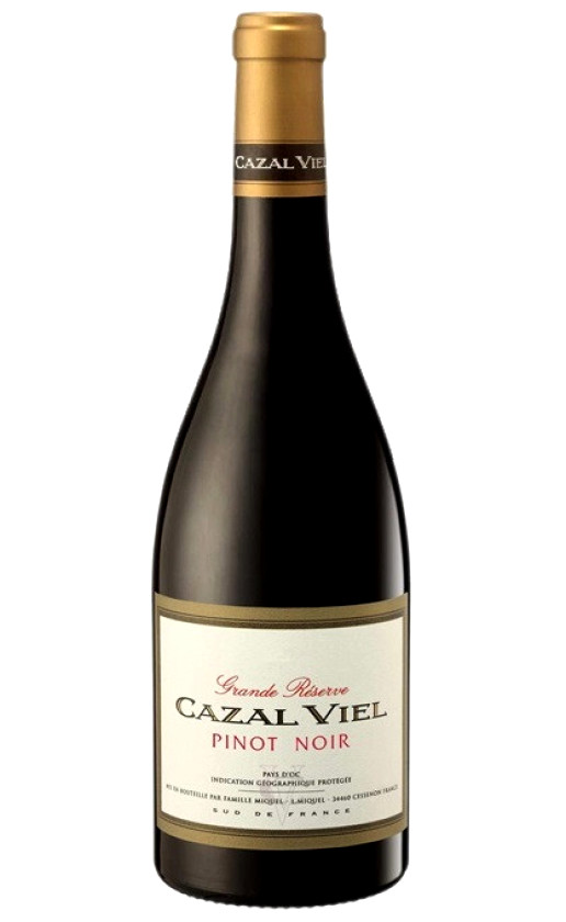 Wine Laurent Miquel Cazal Viel Grande Reserve Pinot Noir Pays Doc 2019