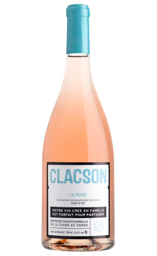 Вино Laurent Miquel Clacson Le Rose Pays d'Oc 2019